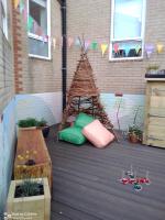 The new childrens' garden at St Marys hospital